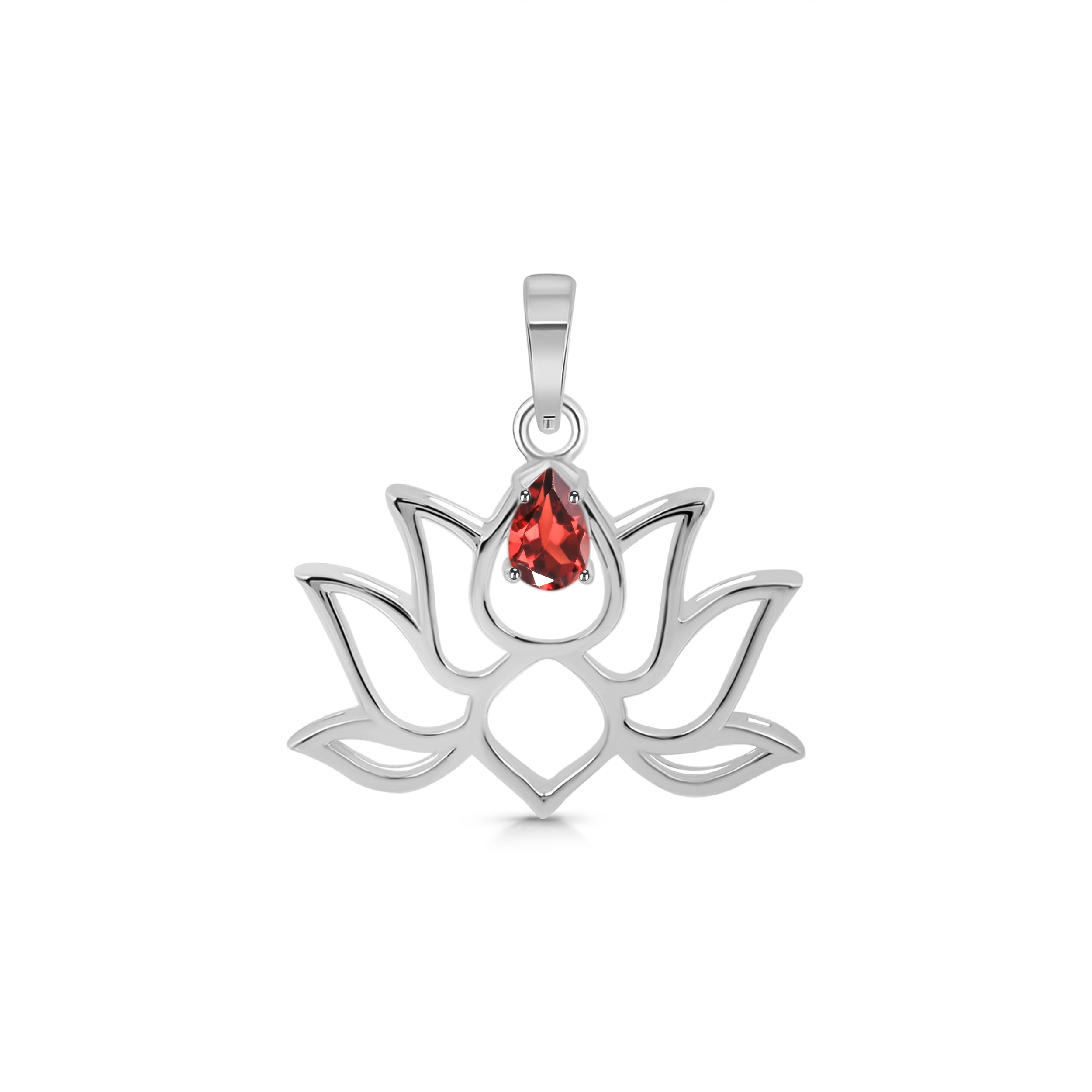 Garnet Pendant-(GAR-SN-156.)